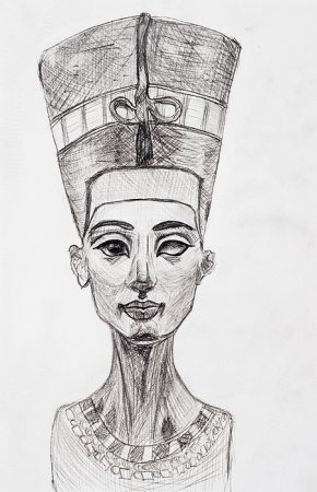 Египетские символы Нефертити