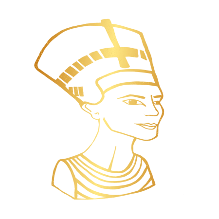 Нефертити царица Египта карандашом