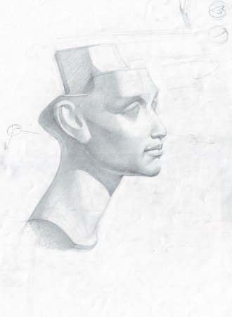 Нефертити раскраска царица Египта