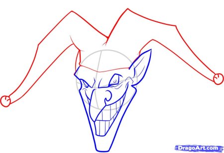 Шут рисунок карандашом