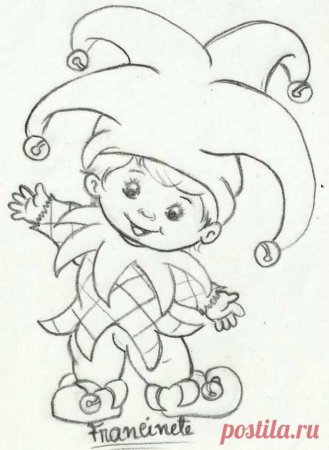 Раскраска монстр череп