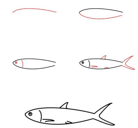 Сом карандашом