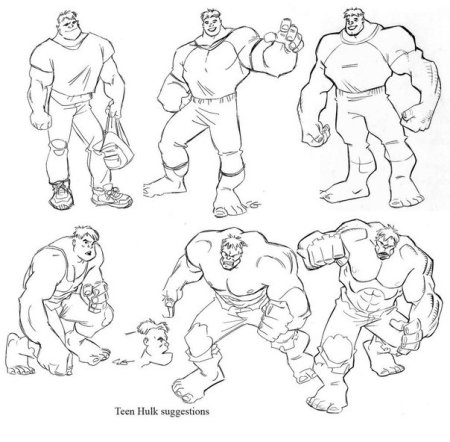 Халк 2003 концепты