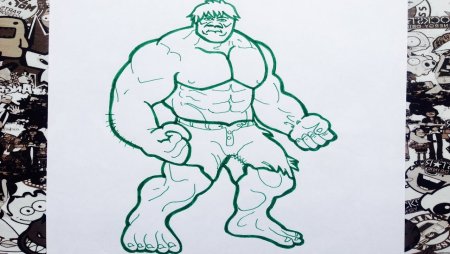 Халк маркерами