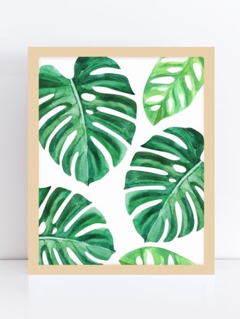 Картина Дитрих Тропическая монстера