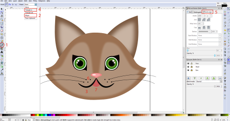 Inkscape рисунки