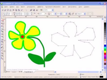 Coreldraw рисование кривых