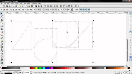 Перспектива в Inkscape