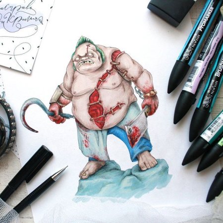 ПУДЖ карандашом