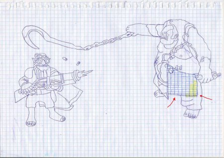 ПУДЖ дота 2 рисунок