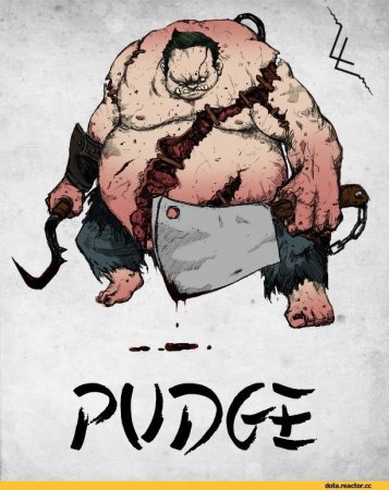 ПУДЖ черно белый