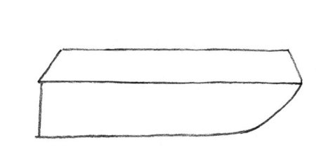 Корыто рисунок карандашом