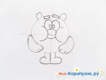 Смешарики для срисовки