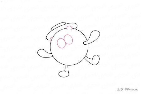 Как нарисовать смешарика Совунью