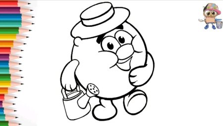 Разукрашки Смешарики Копатыч