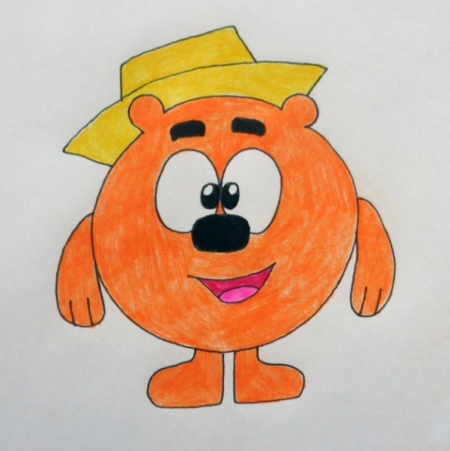 Лёгкие рисунки Смешарики