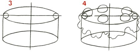 Раскраски маленькие тортики