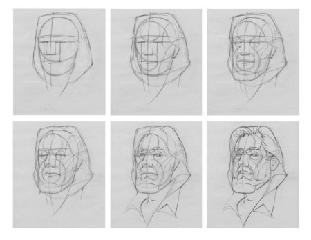 Поэтапное рисование пейзажа карандашом для начинающих