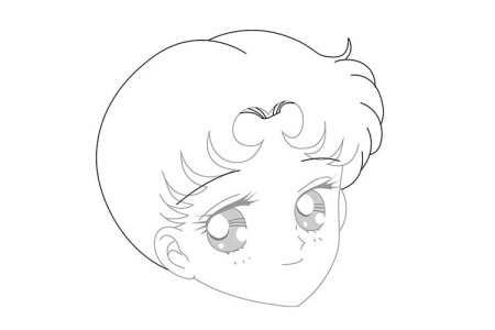 Глаза сейлормун рисовка