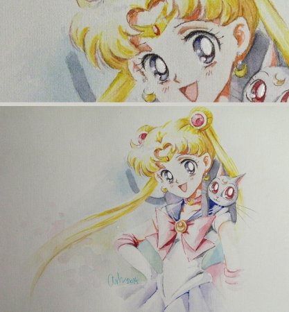 Сейлор Мун позы референс