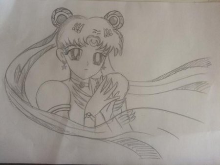 Раскраски антистресс Сейлор Мун