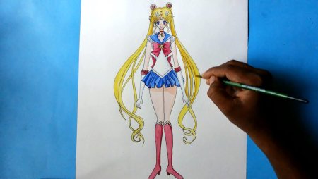 Сейлормун концепт арт