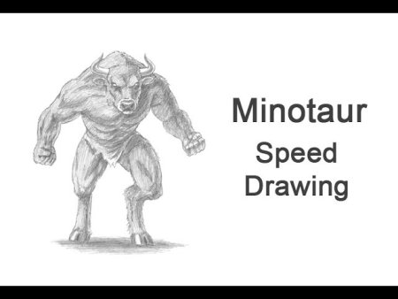 Минотавр рисунок