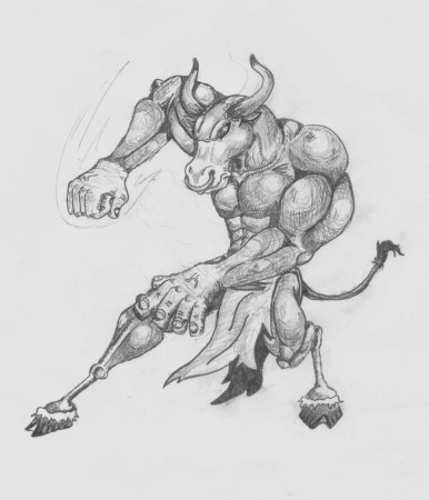 Геракл и Минотавр