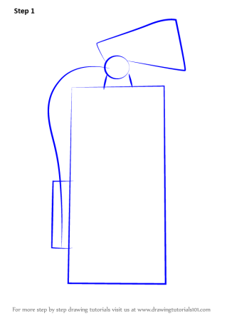 Огнетушитель для срисовки