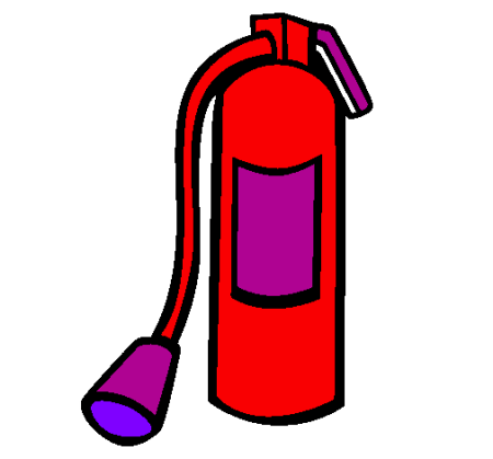 Огнетушитель рисовать