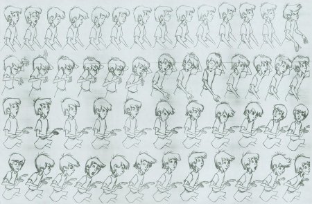 Референсы для анимации персонажей