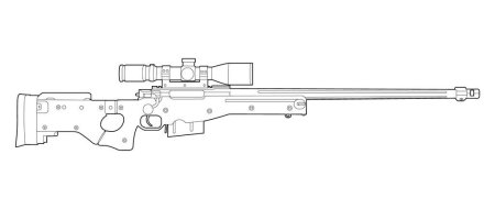 Винтовка АВМ чертежи