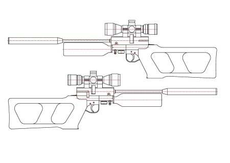 М40 винтовка чертеж