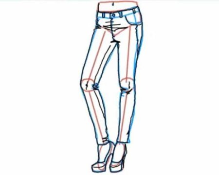 Рисунки на джинсах