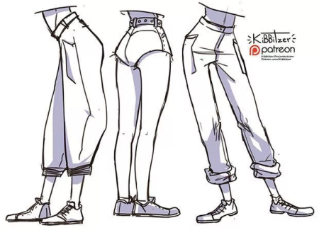 Шорты сзади референс