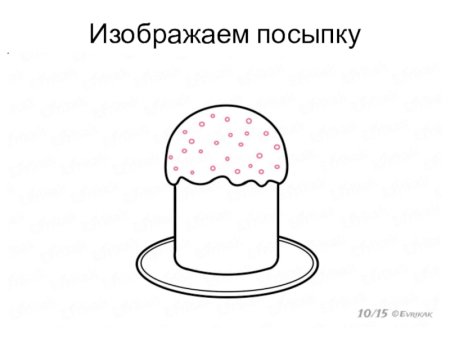 Рисование кулич в 1 классе презентация