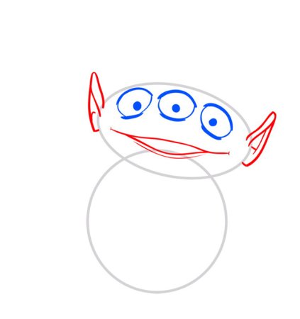 Костюм инопланетянина нарисовать