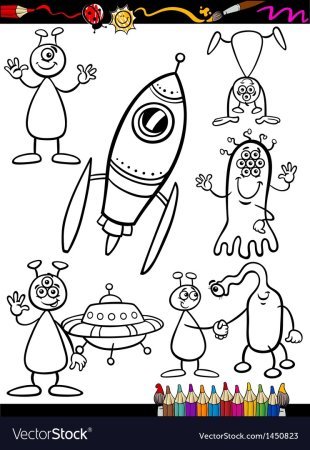 Инопланетяне для дошкольников