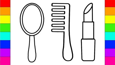 Расческа карандашом