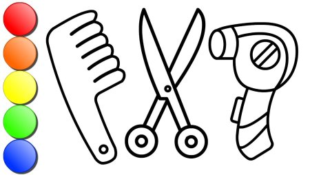 Карандашная расческа