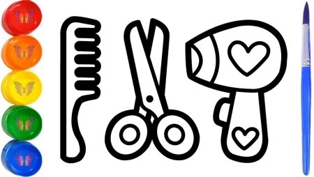 Трафарет Расчески