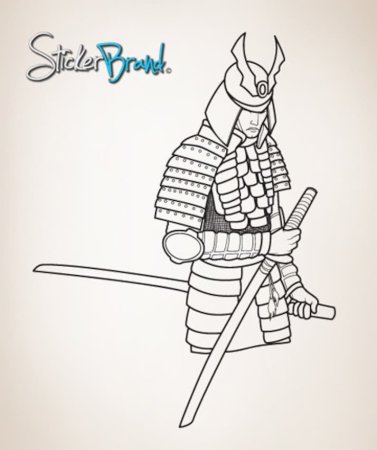 Доспехи самурая референс