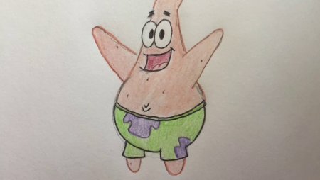 Патрик рисунок