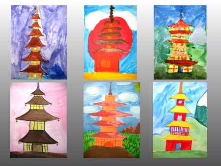 Японский дом изо 4 класс