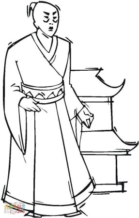 Одежда китайцев для рисования