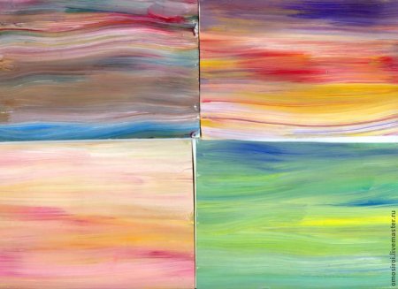 Фоны в правополушарном рисовании