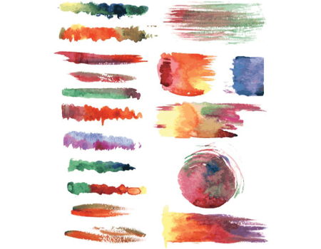 Мазки в живописи акварелью