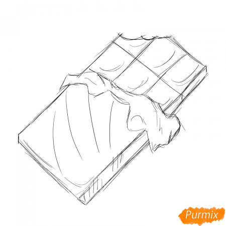 Шоколадка рисунок