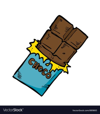 Как нарисовать шоколад легко и просто