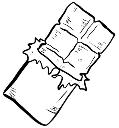 Набросок шоколадки